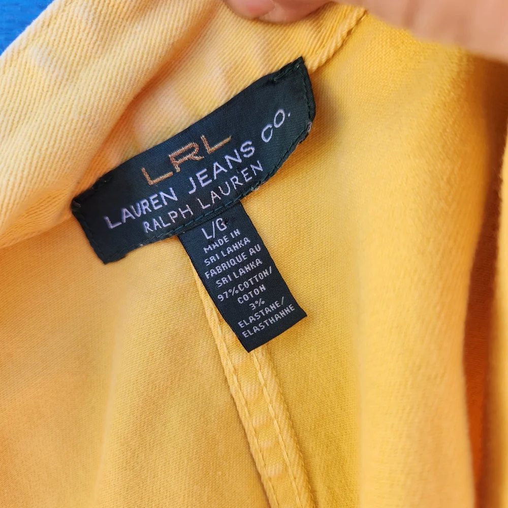 Ralph Lauren Yellow Women's Vest - Picture 8 of 8